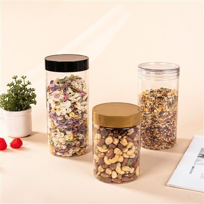 ขวดพลาสติก 1,000 มล. พร้อมฝาปิด